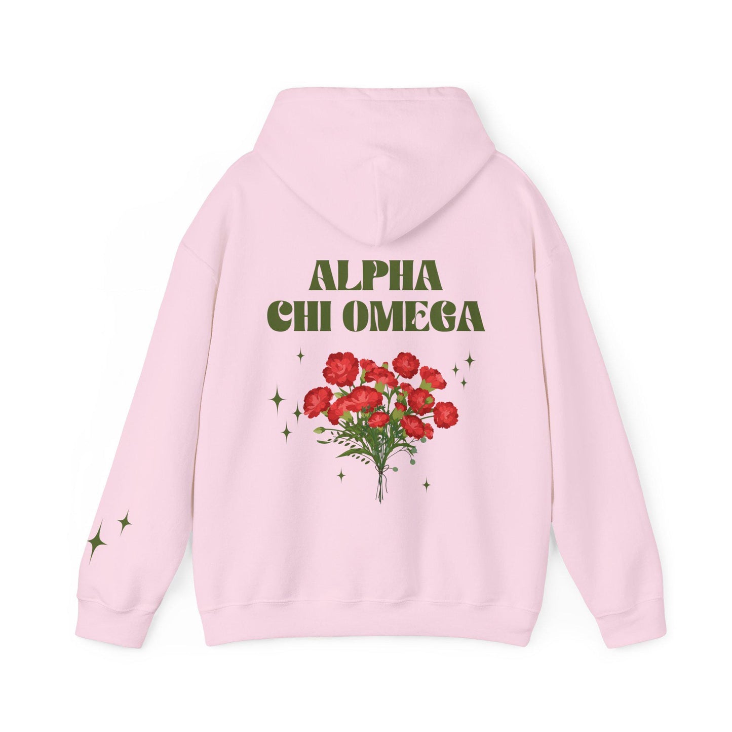 Alpha Chi Omega Floral Hoodie