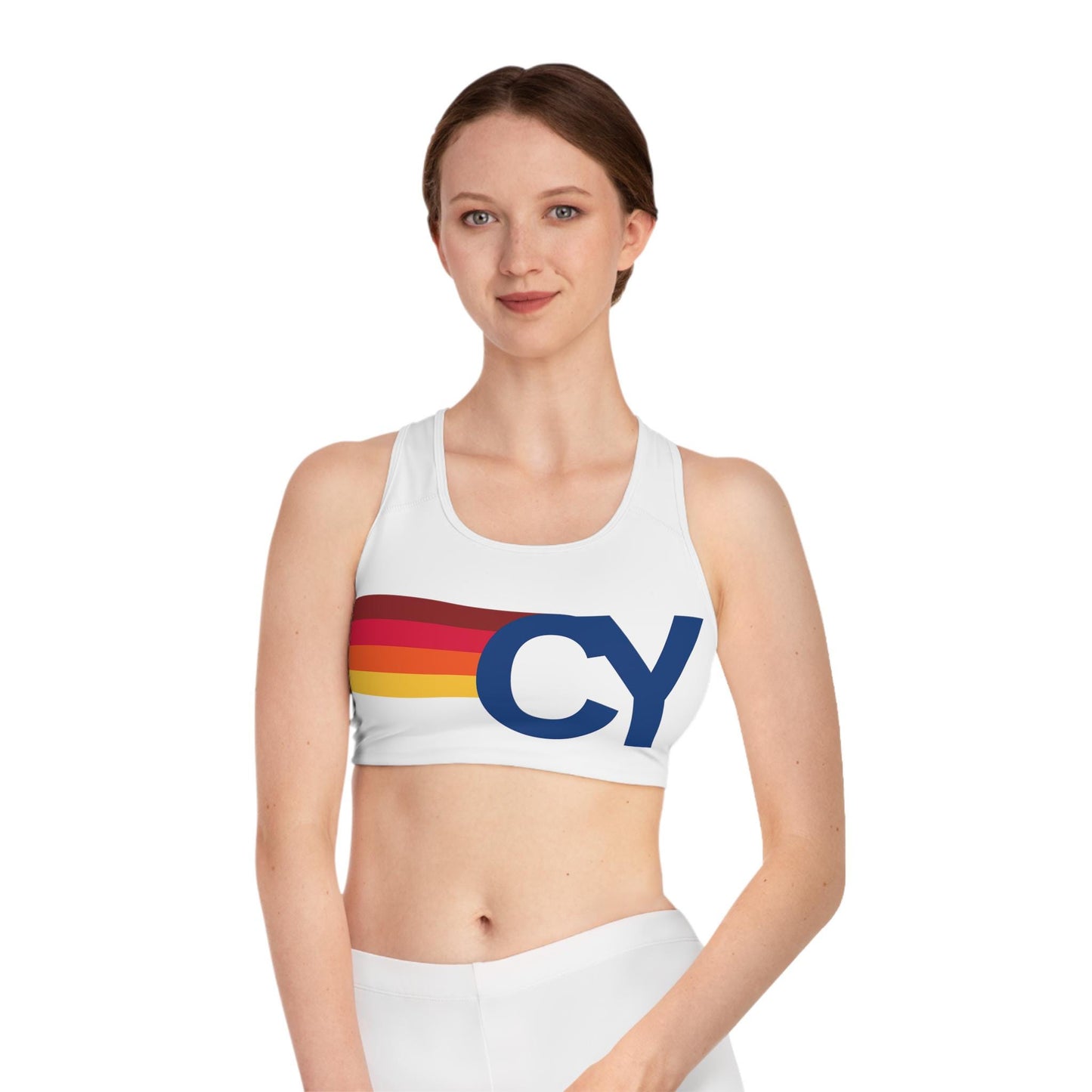 Personalized  Initial Sports Bra