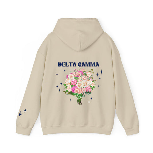 Delta Gamma Flower Hoodie