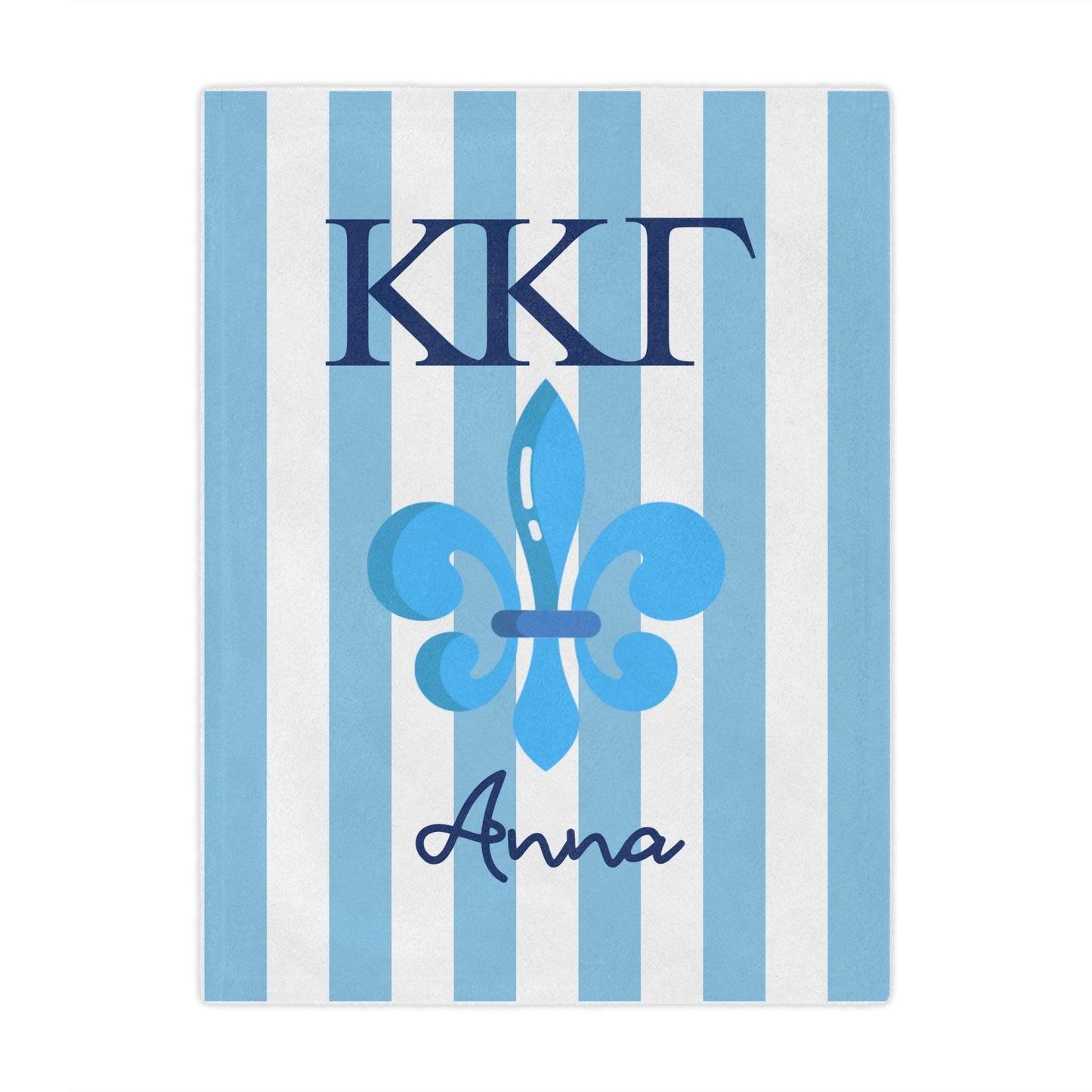 Personalized Kappa Kappa Gamma Blanket