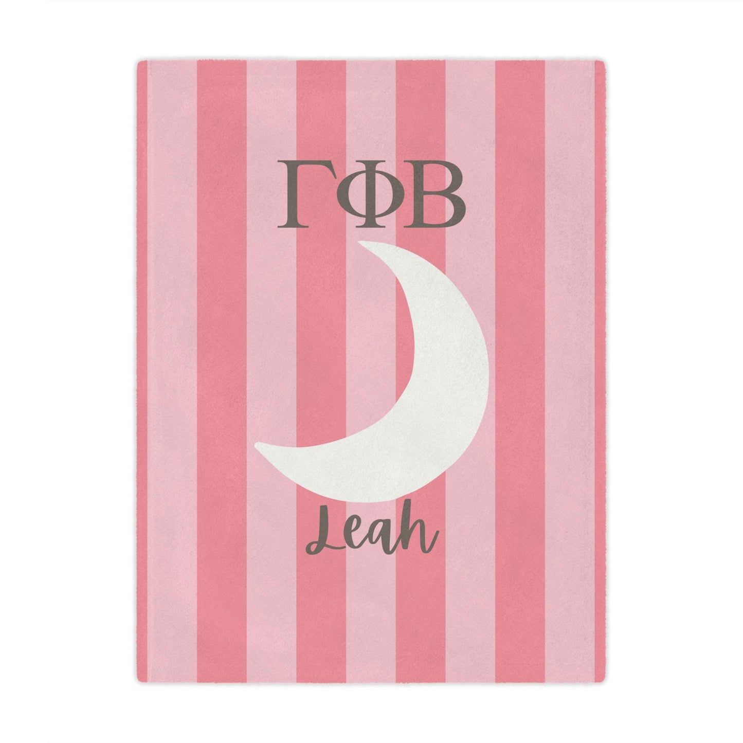 Personalized Gamma Phi Beta Blanket