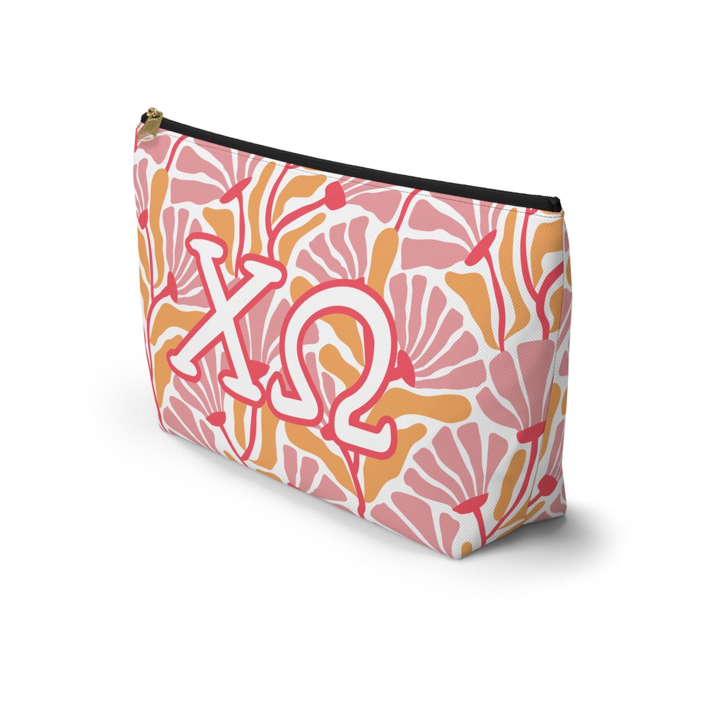 Chi Omega Sorority Makeup Bag