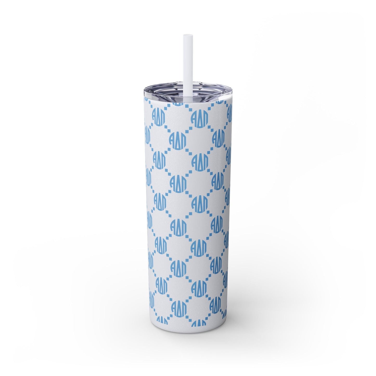 Alpha Delta Pi Skinny Tumbler