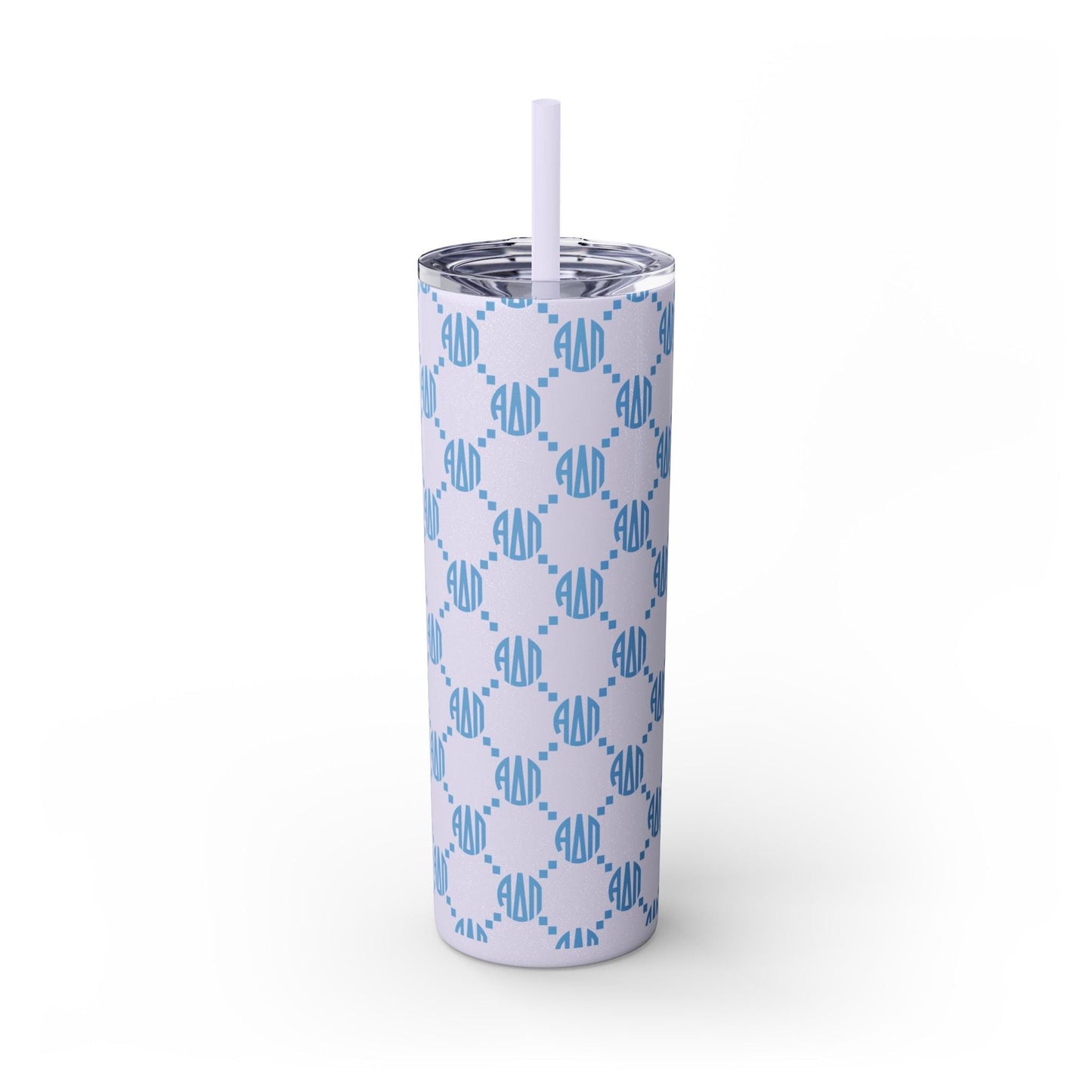 Alpha Delta Pi Skinny Tumbler