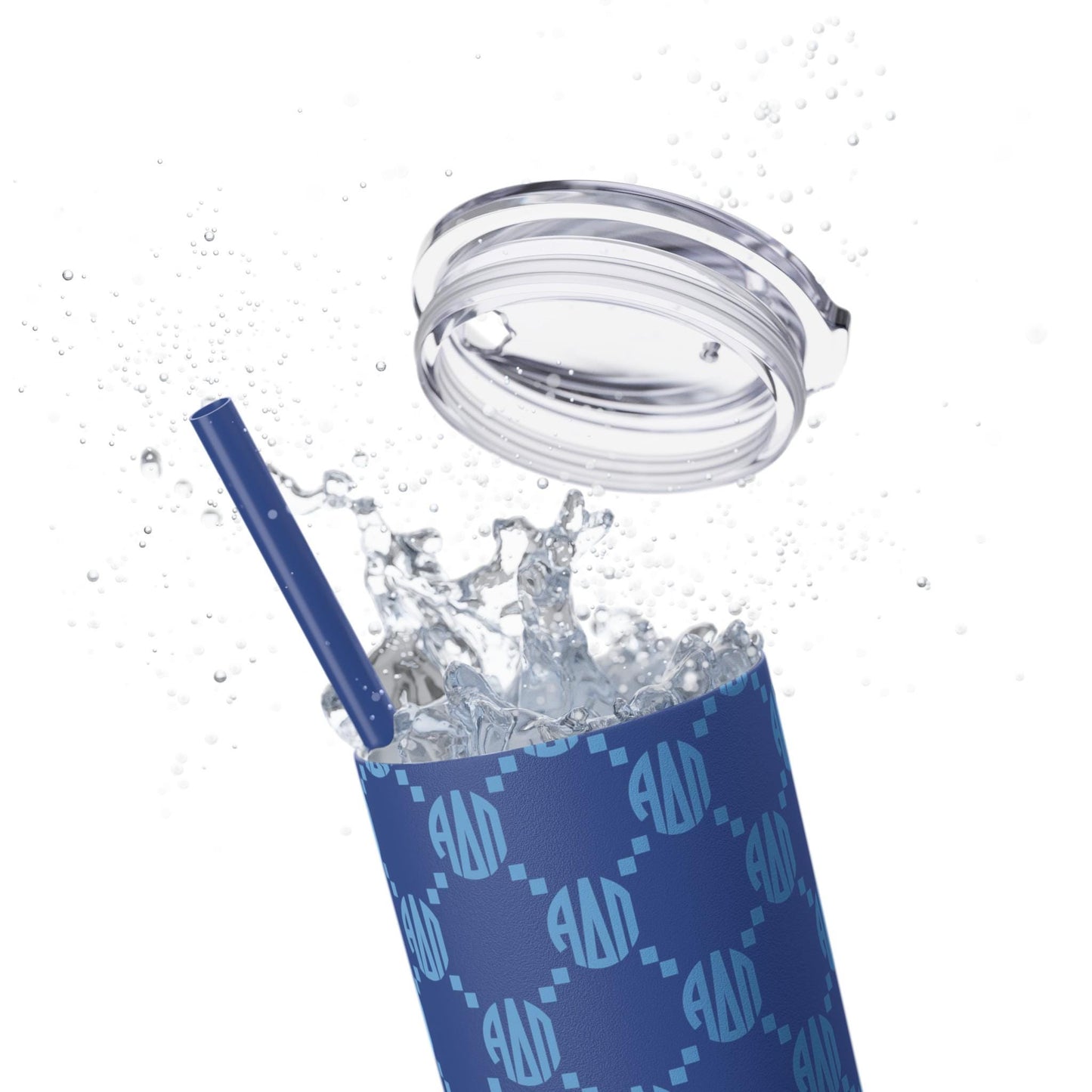 Alpha Delta Pi Skinny Tumbler