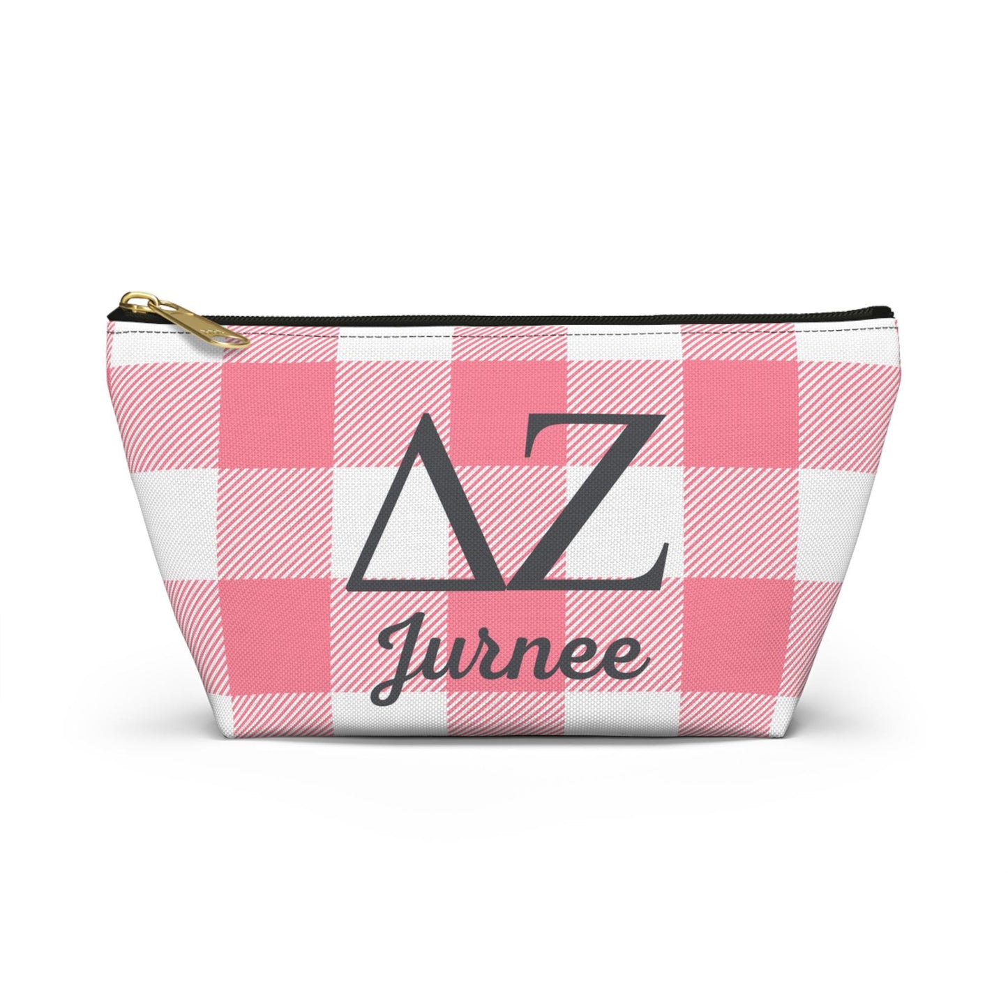 Personalized Delta Zeta Makeup Bag,