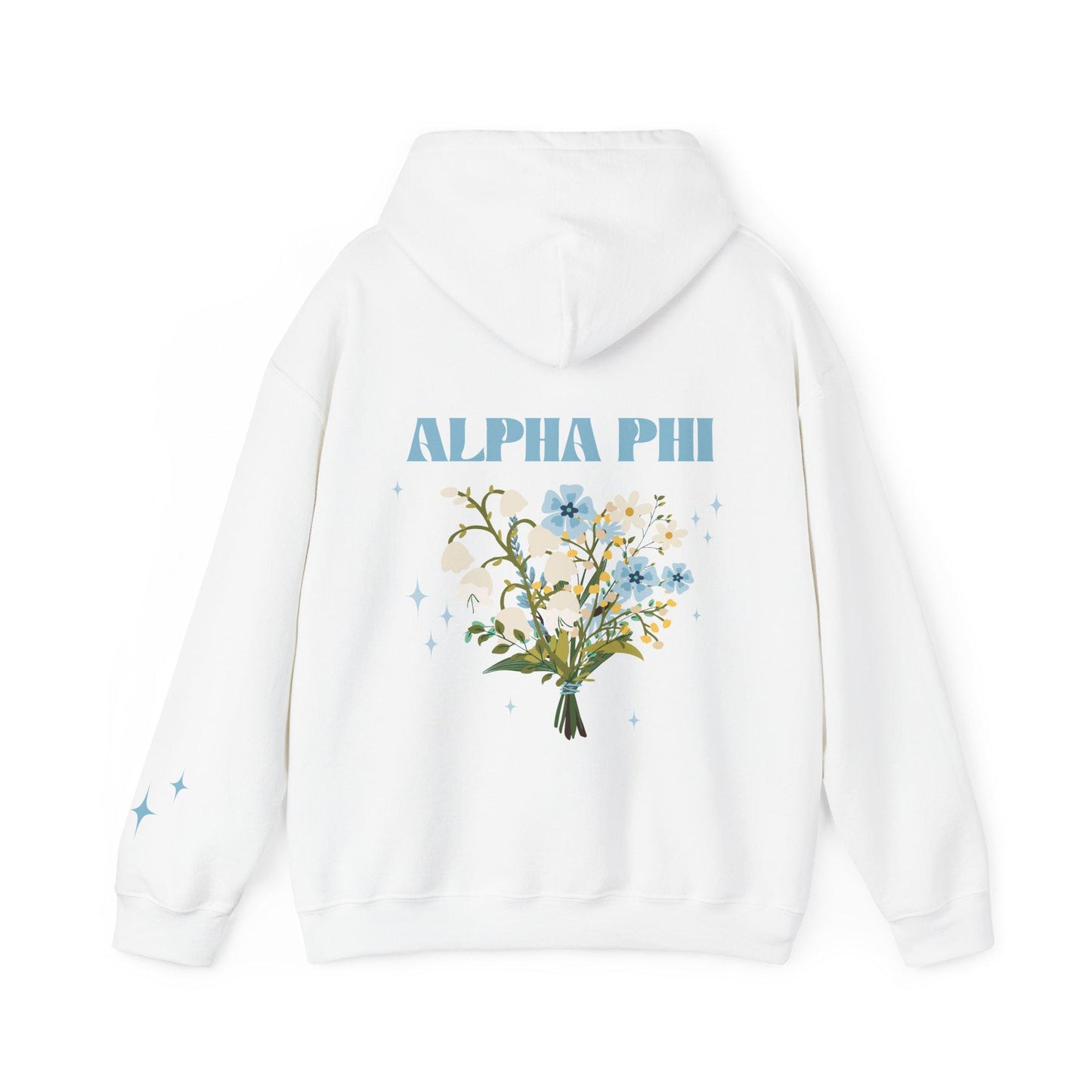 Alpha Phi Flower Hoodie