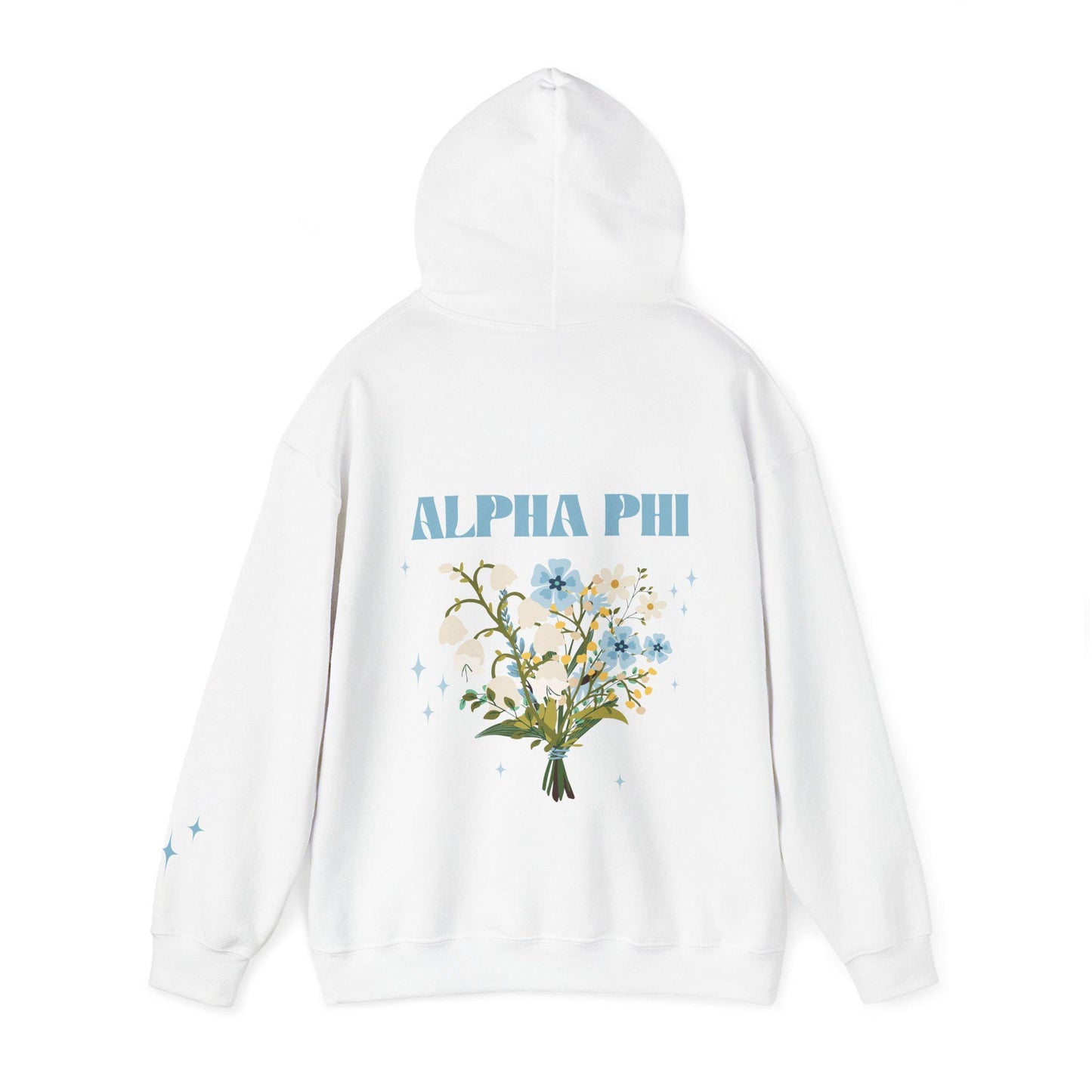 Alpha Phi Flower Hoodie