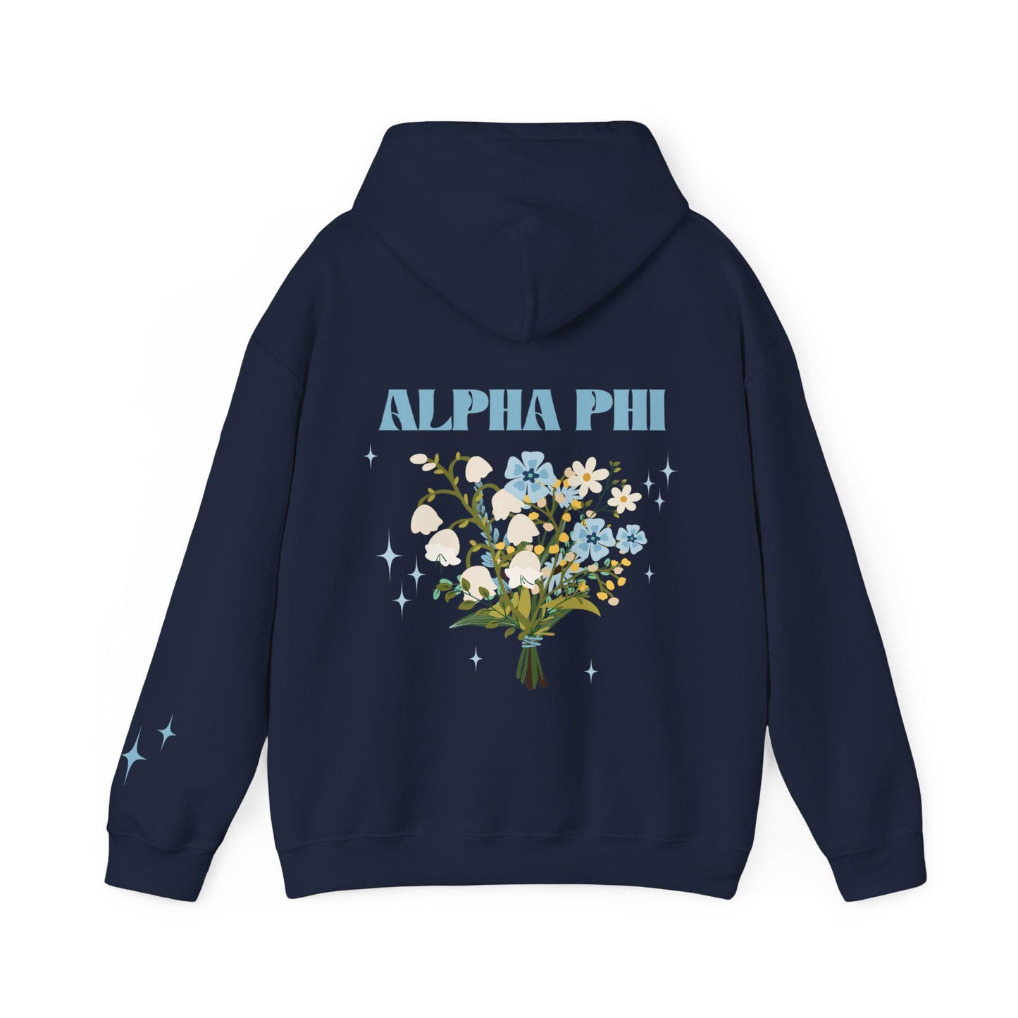 Alpha Phi Flower Hoodie