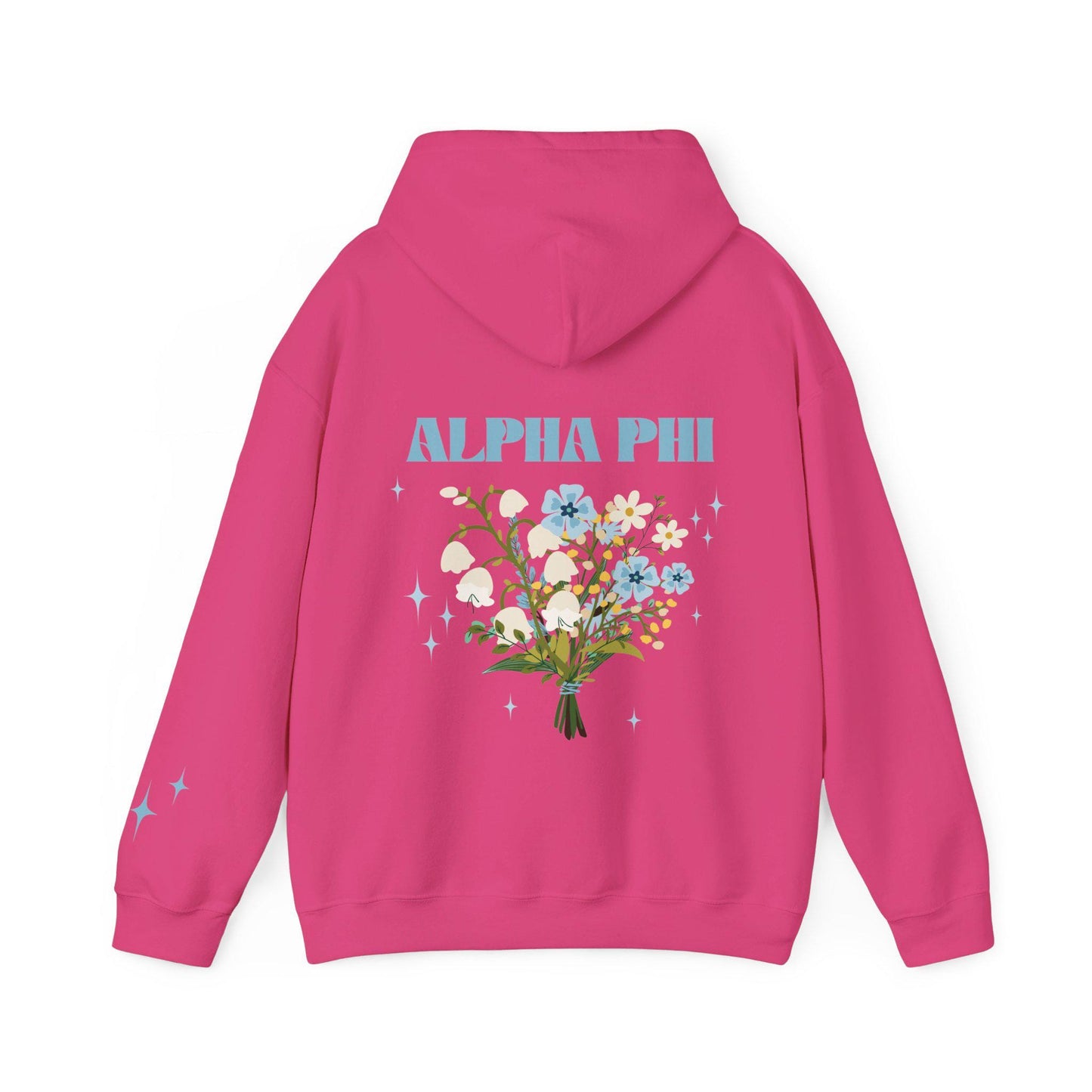 Alpha Phi Flower Hoodie