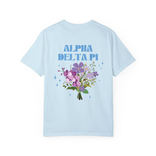 Alpha Delta Pi Flower T-shirt