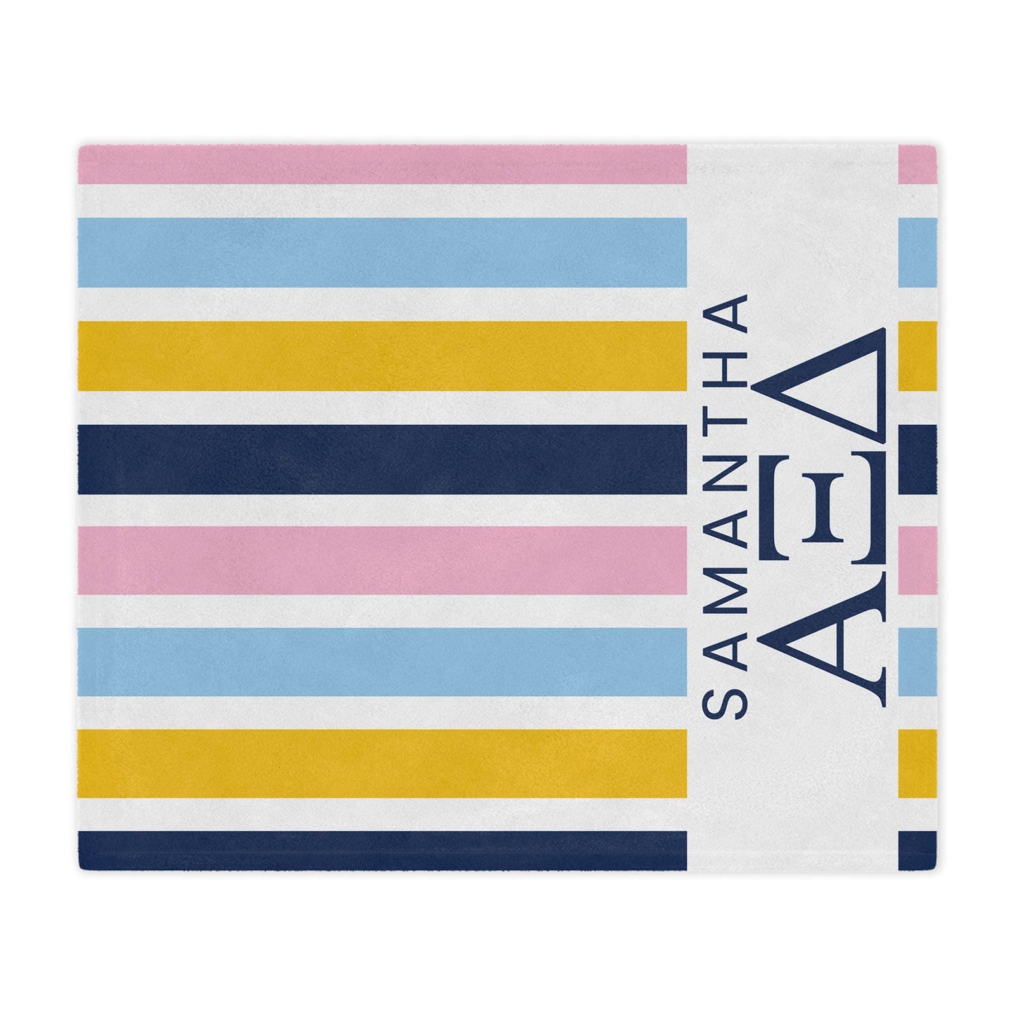 Personalized Alpha Xi Delta Blanket