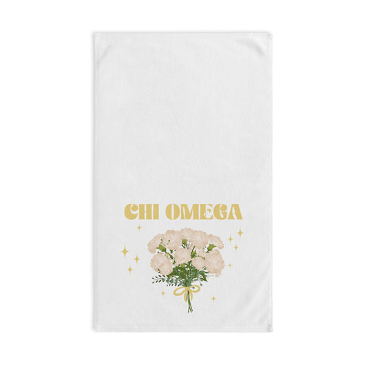 Chi Omega Hand Towel