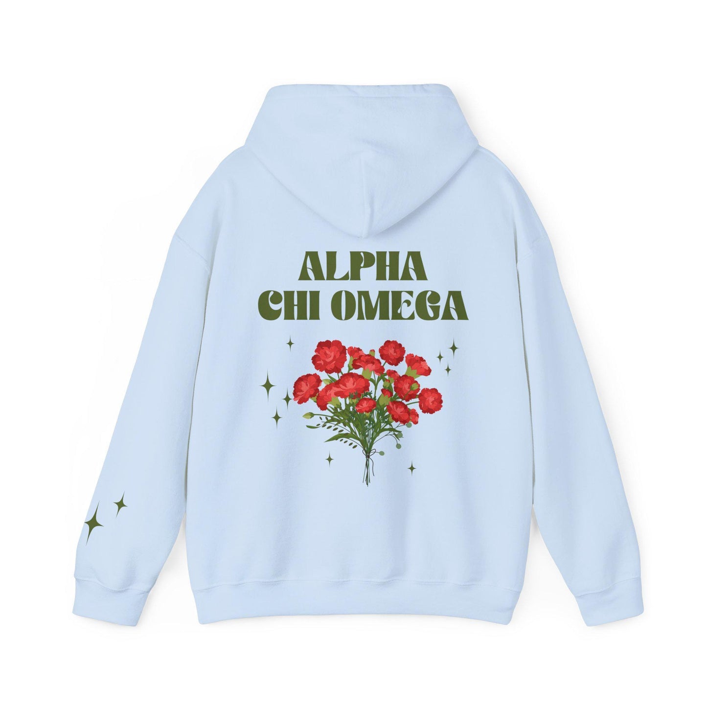 Alpha Chi Omega Floral Hoodie