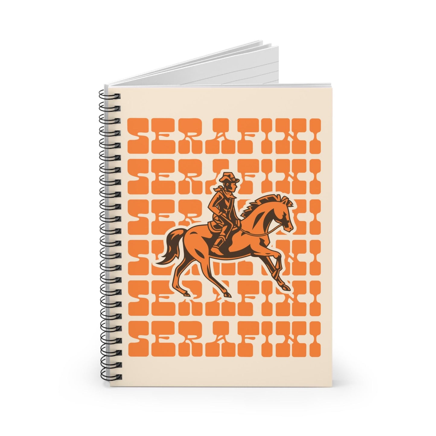 Personalized Cowboy Notebook