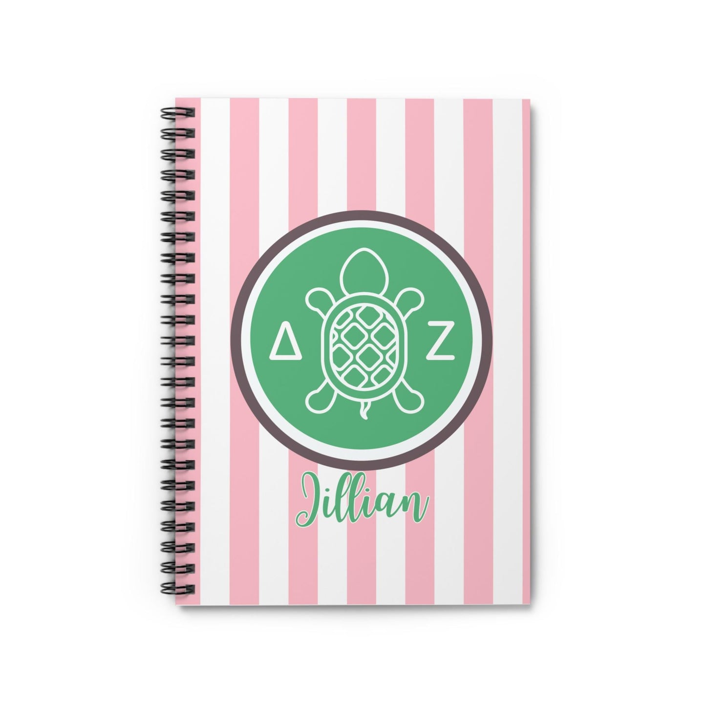 Personalized Delta Zeta Notebook