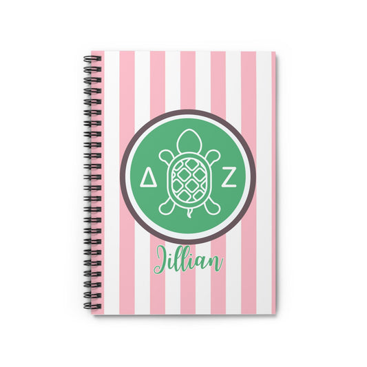 Personalized Delta Zeta Notebook