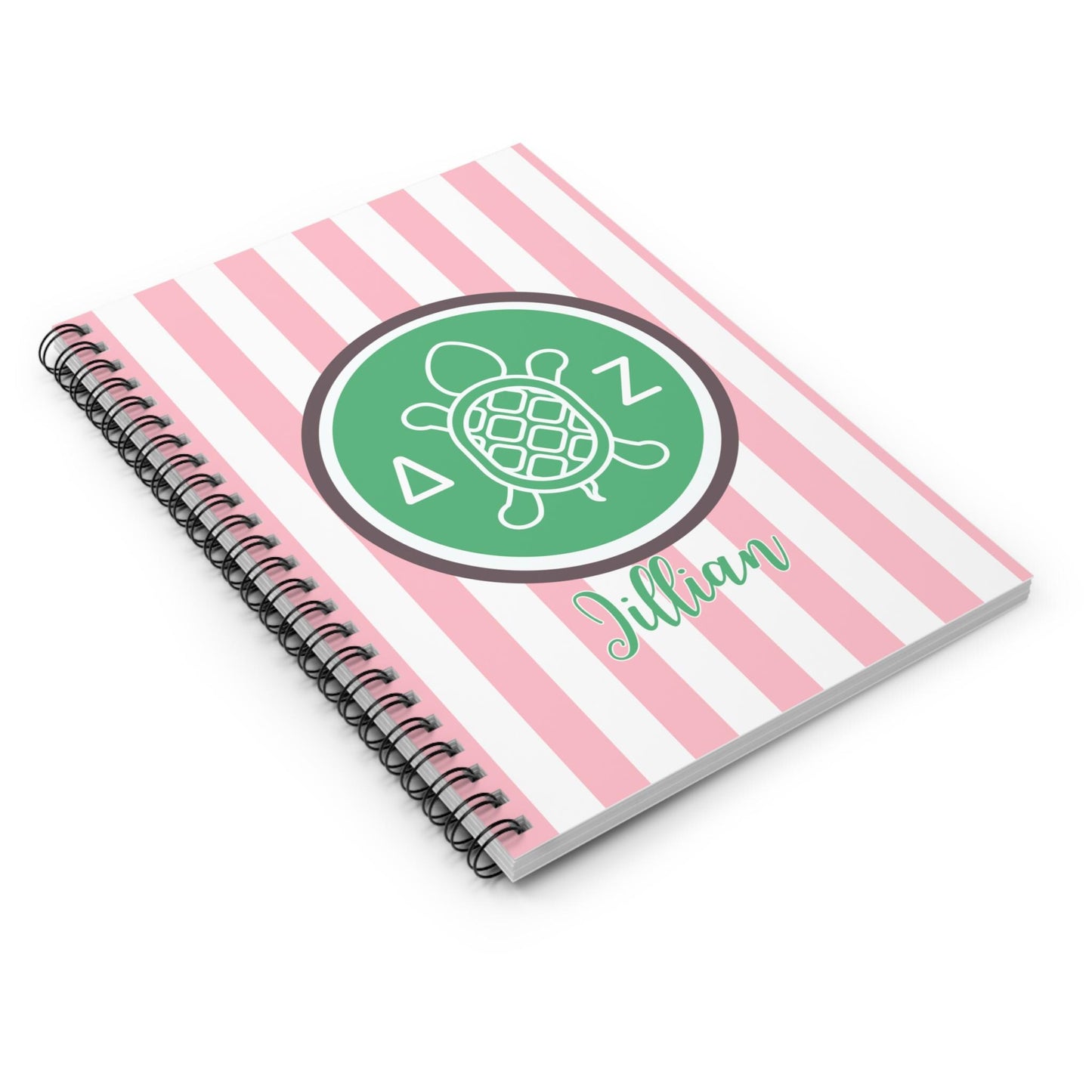 Personalized Delta Zeta Notebook