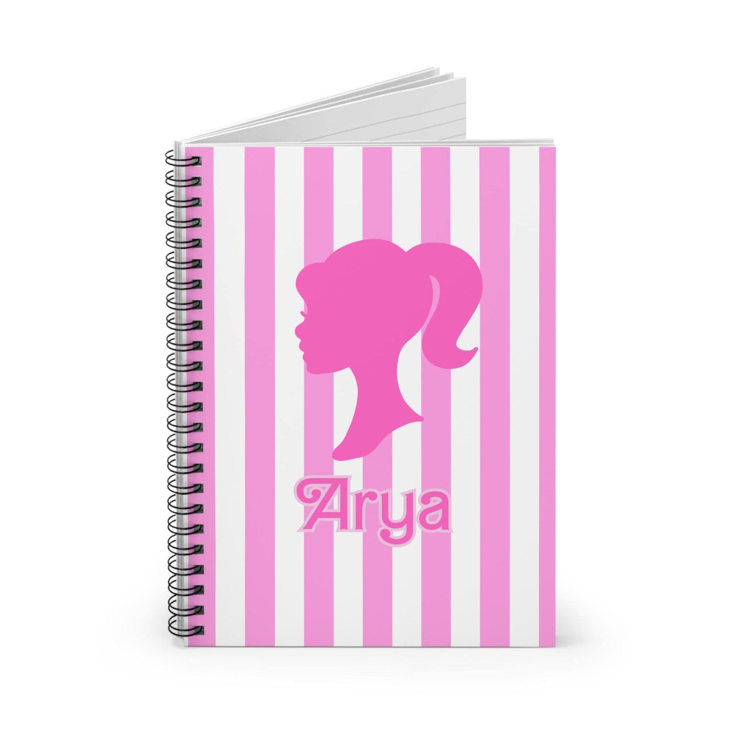 Personalized Barbie Notebook