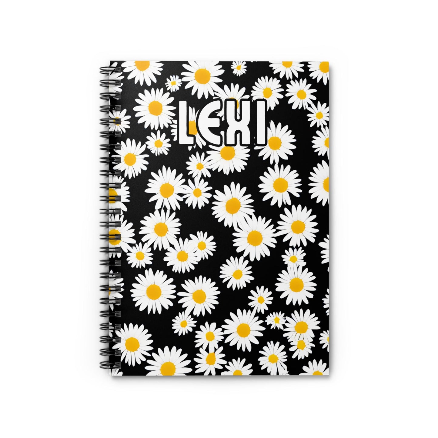 Personalized Sunflower Notebook