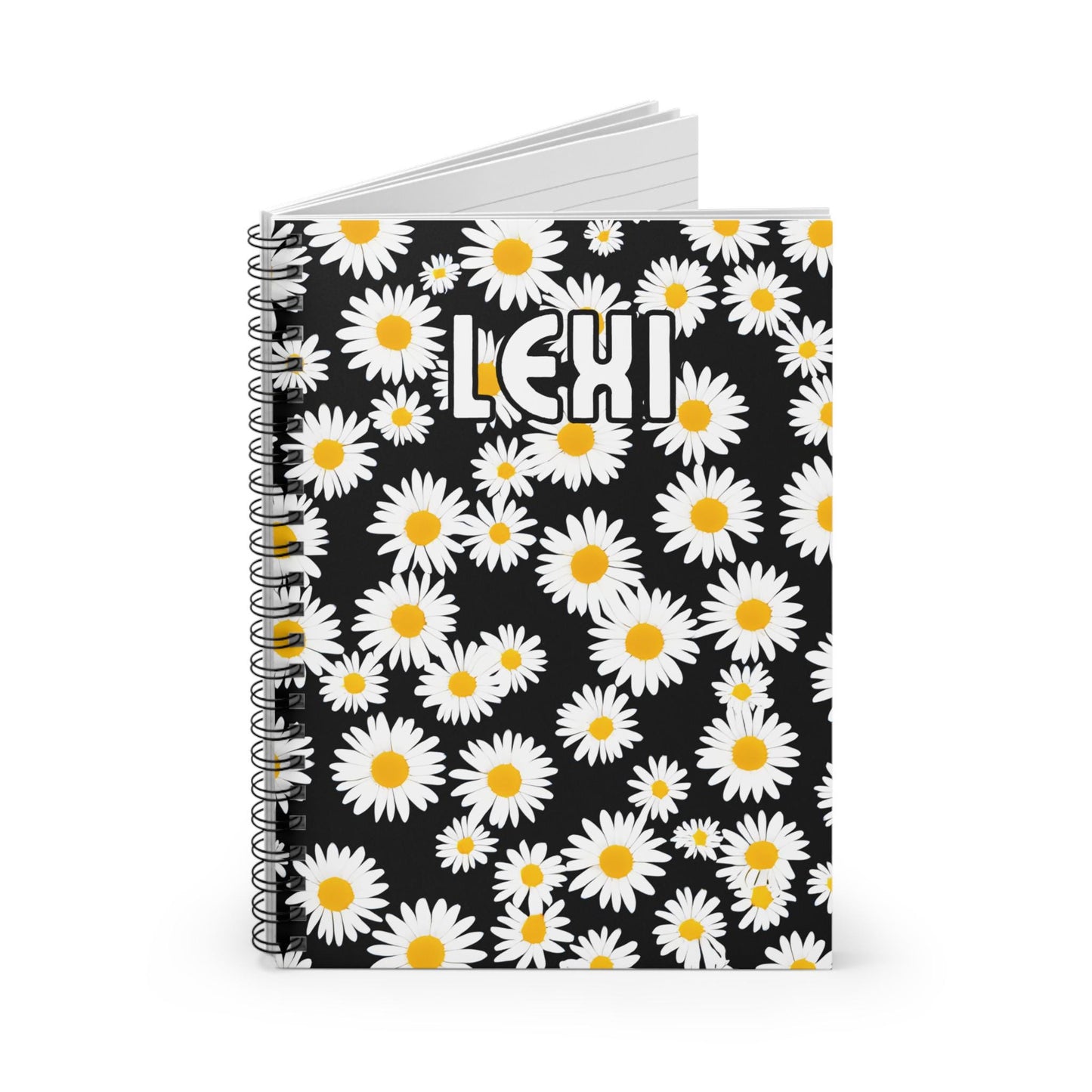 Personalized Sunflower Notebook