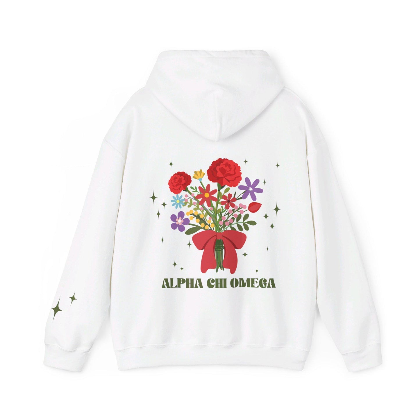 Alpha Chi Omega Sorority Flower Market Hoodie