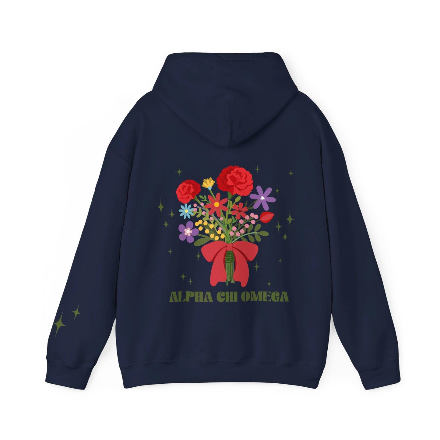 Alpha Chi Omega Sorority Flower Market Hoodie