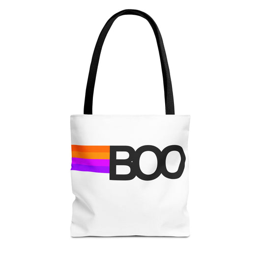 Retro Boo Trick or Treat Tote Bag