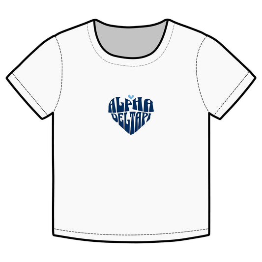 Alpha Delta Pi Baby Tee