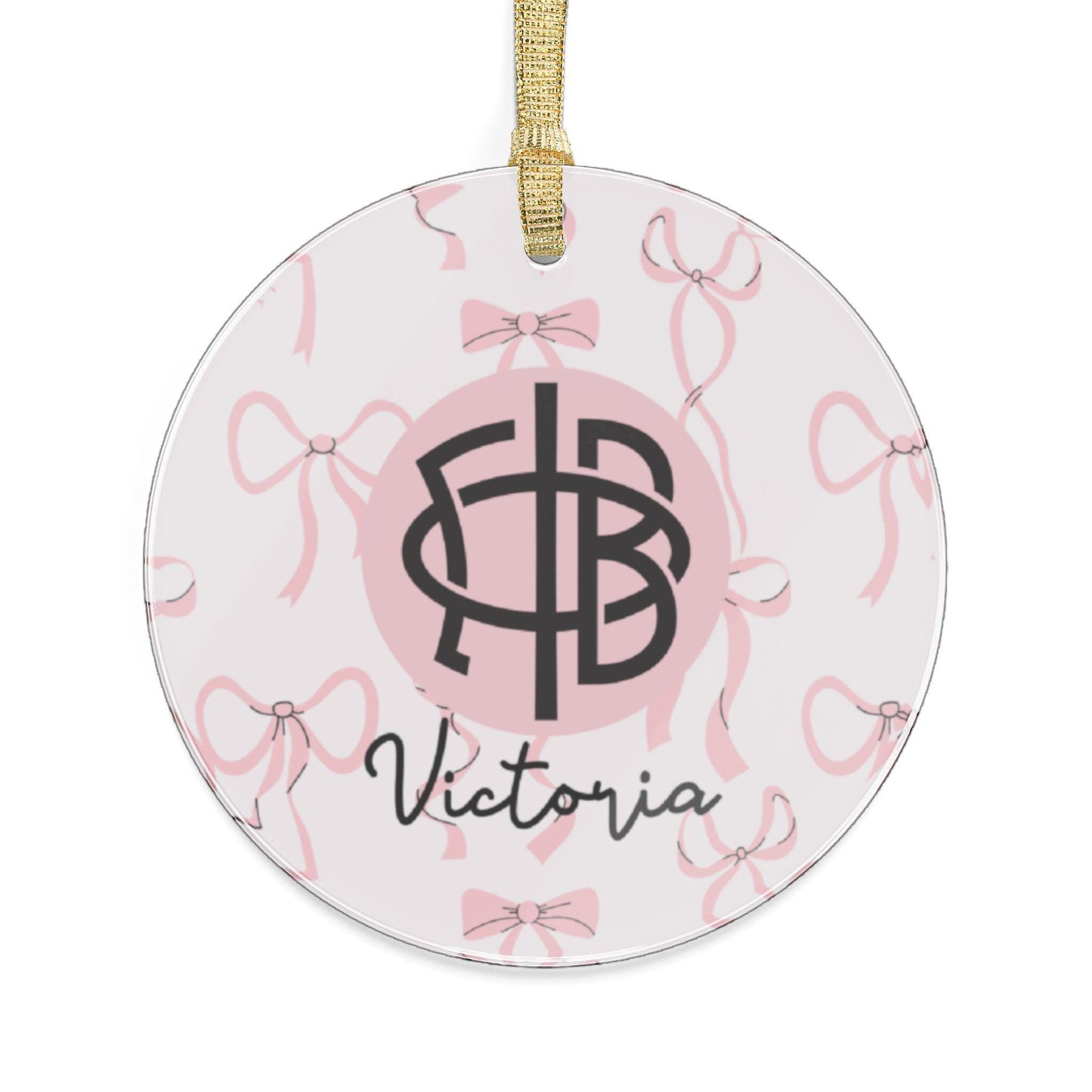 Personalized Gamma Phi Beta Ornament