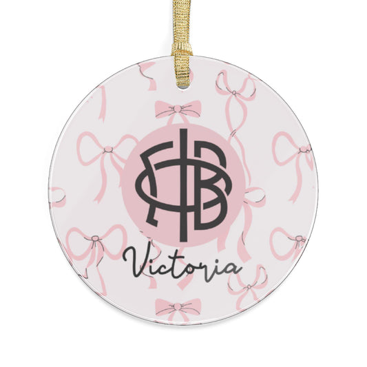 Personalized Gamma Phi Beta Ornament