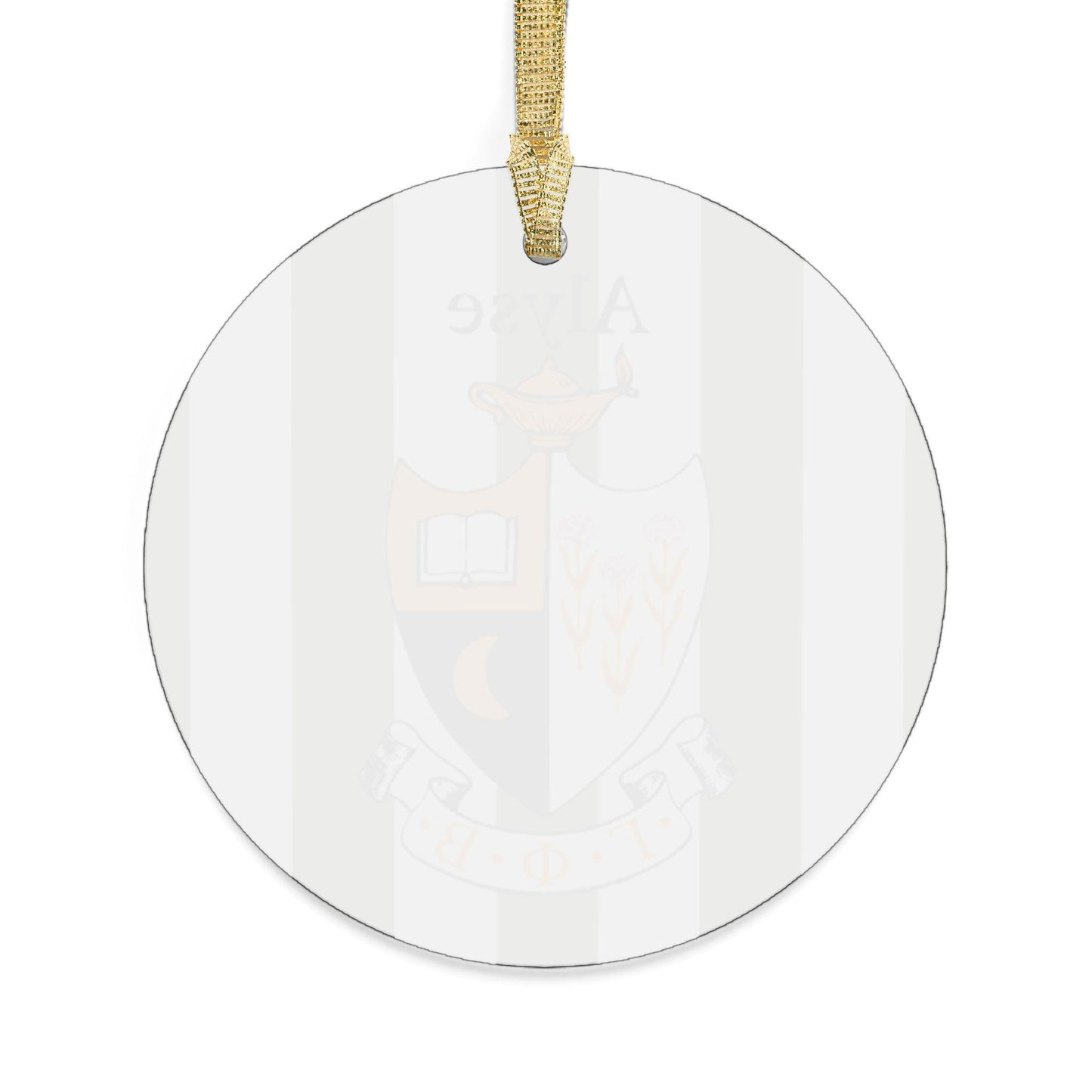 Personalized Gamma Phi Beta Ornament