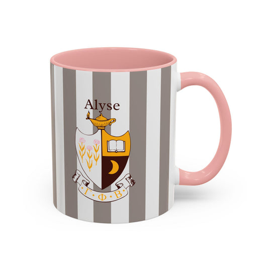 Personalized Gamma Phi Beta Coffee Mug,