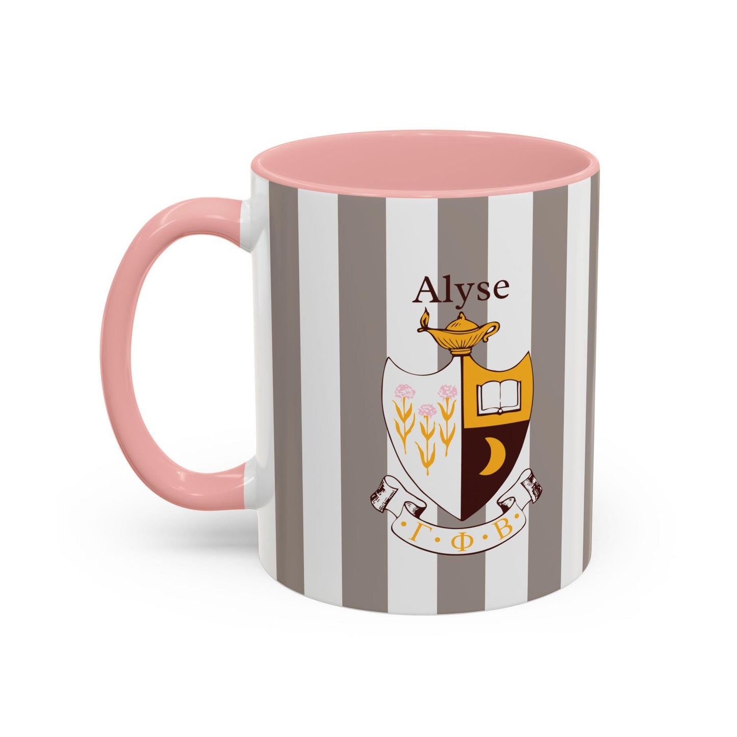 Personalized Gamma Phi Beta Coffee Mug,