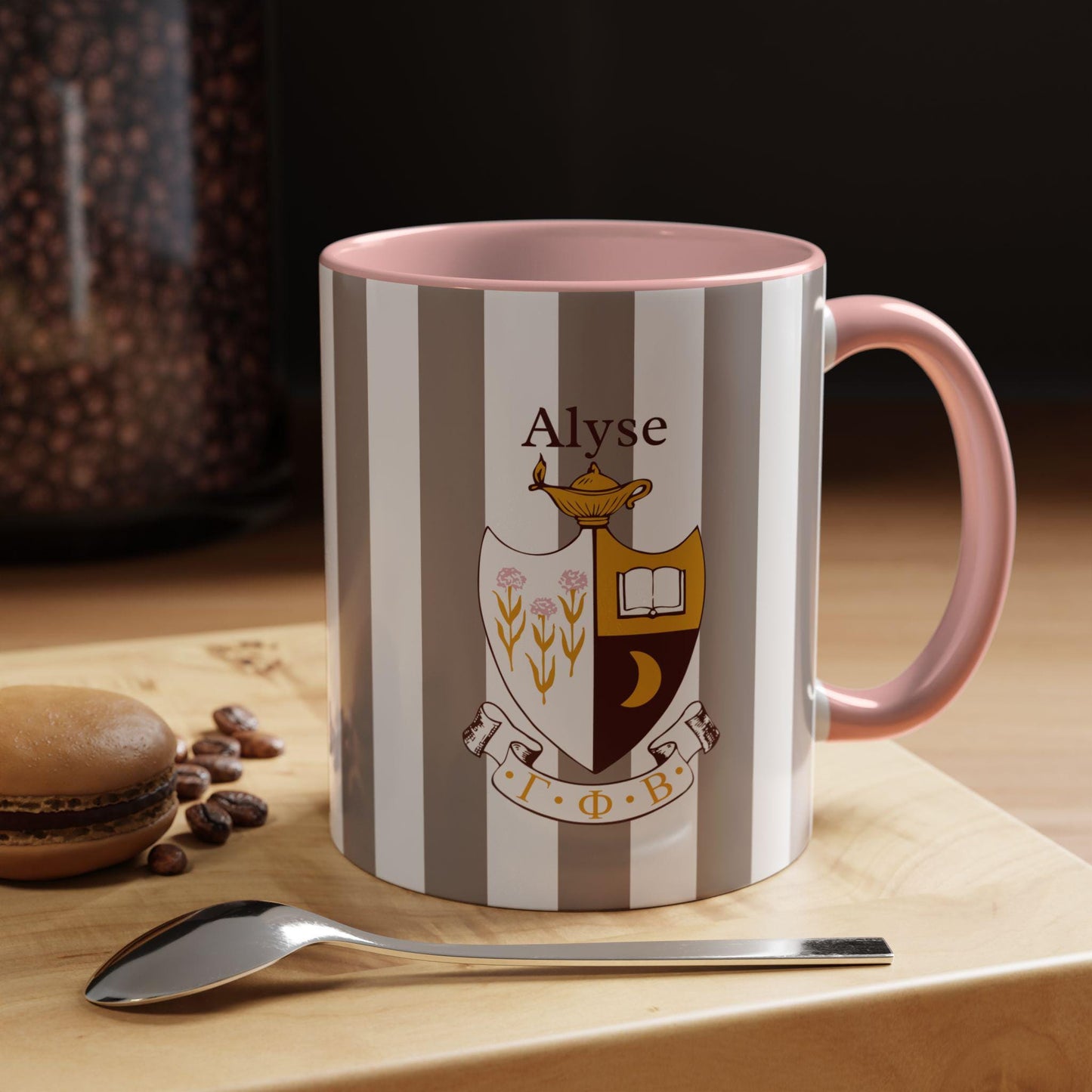 Personalized Gamma Phi Beta Coffee Mug,