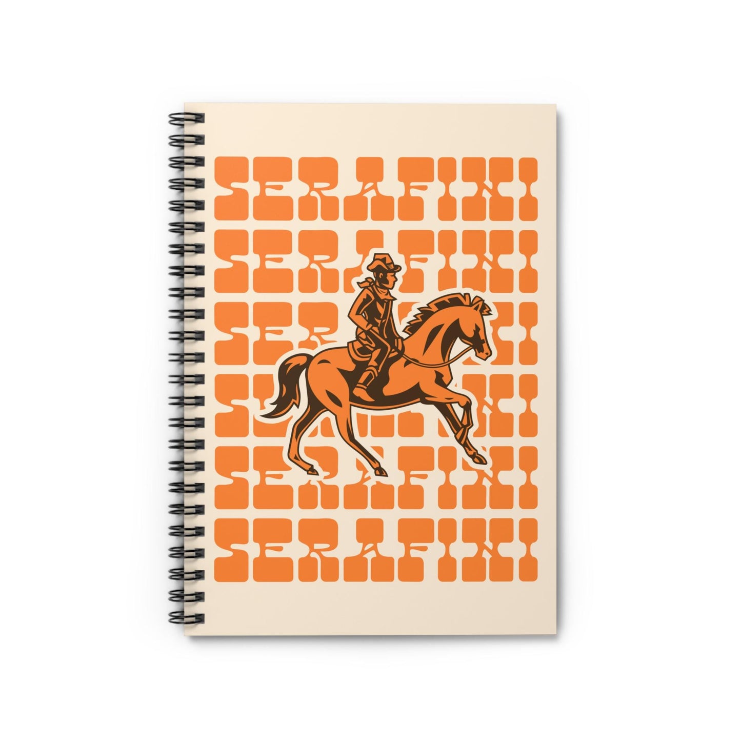 Personalized Cowboy Notebook