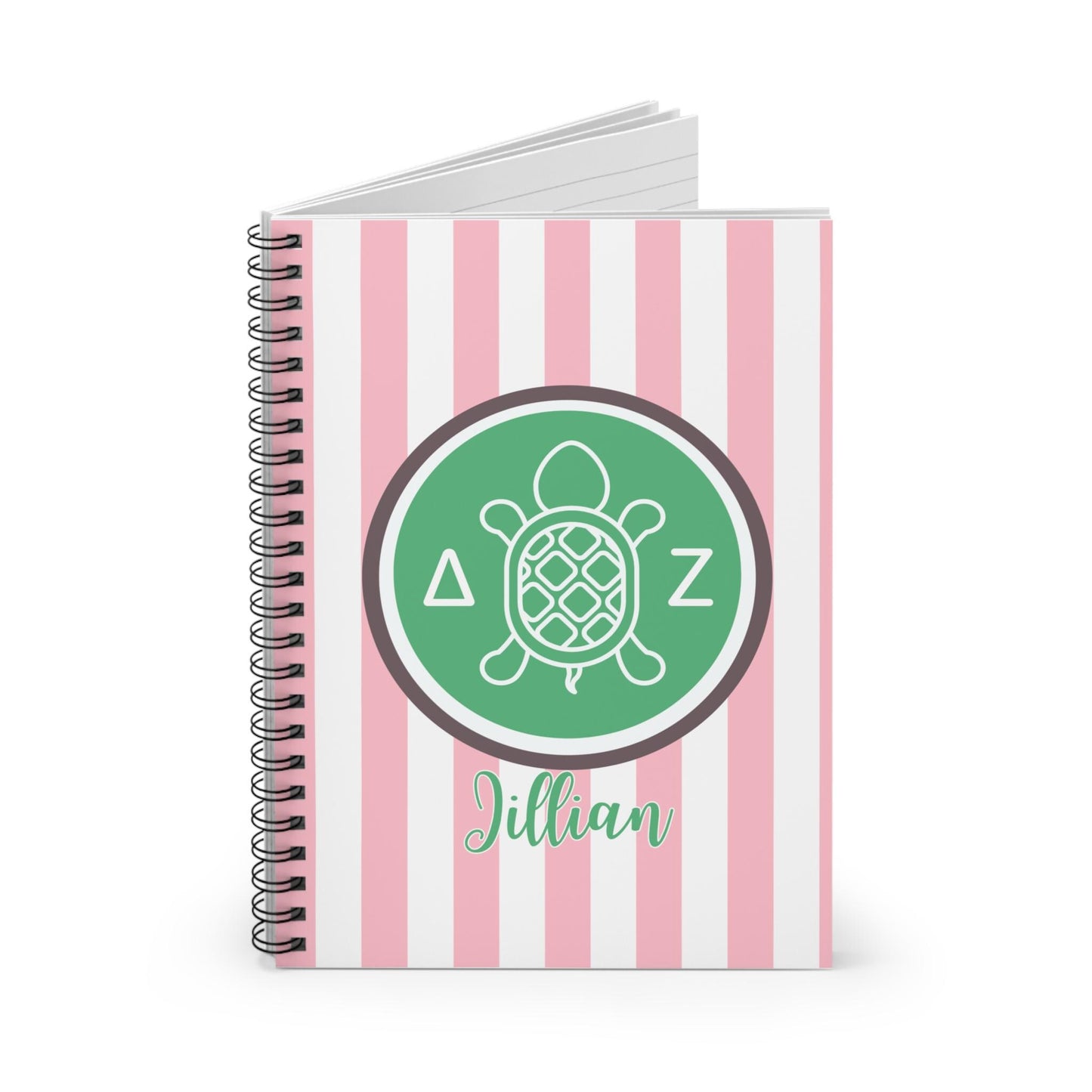 Personalized Delta Zeta Notebook