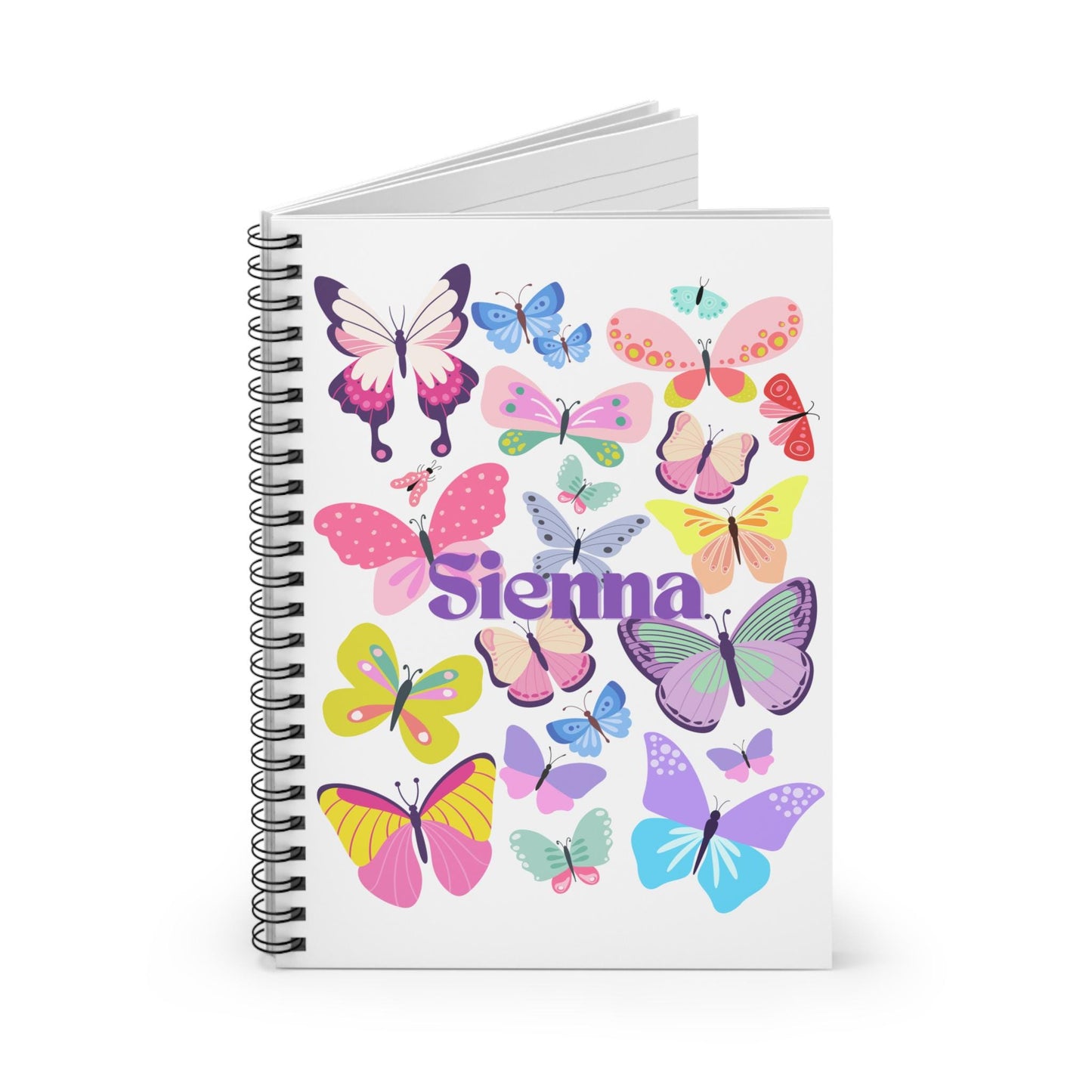 Personalized Butterfly Notebook