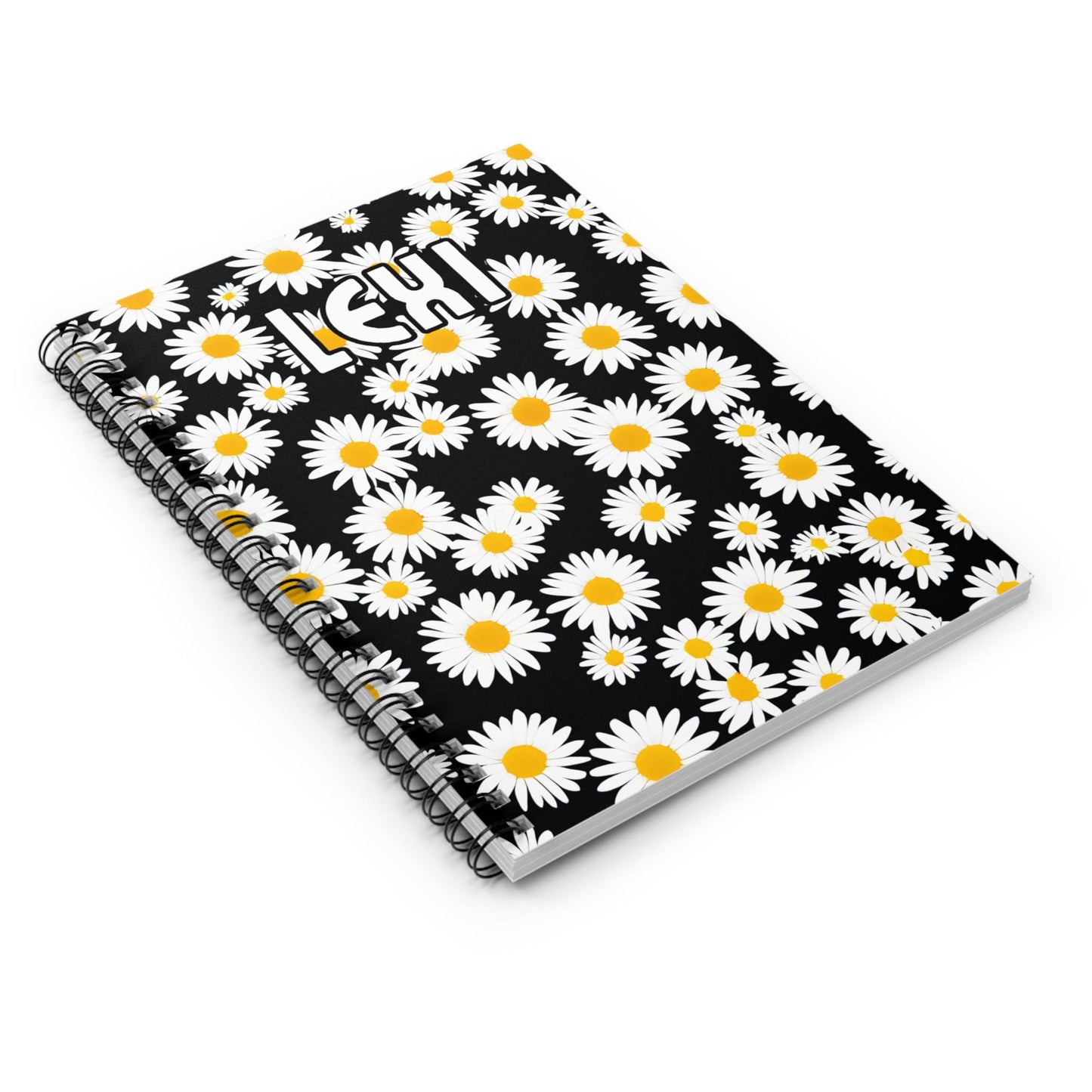 Personalized Sunflower Notebook