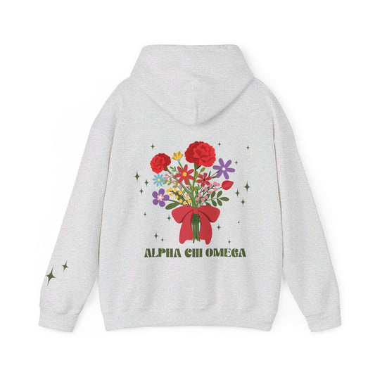 Alpha Chi Omega Sorority Flower Market Hoodie