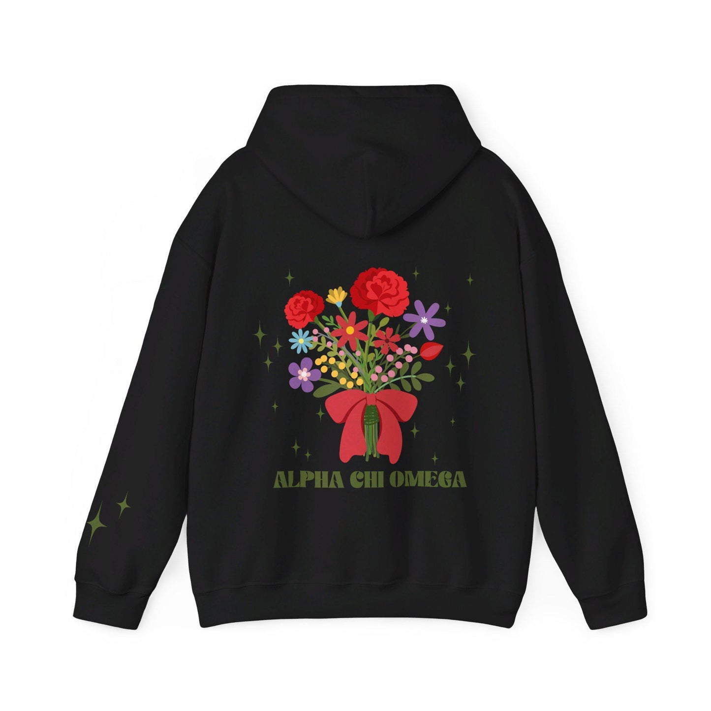 Alpha Chi Omega Sorority Flower Market Hoodie