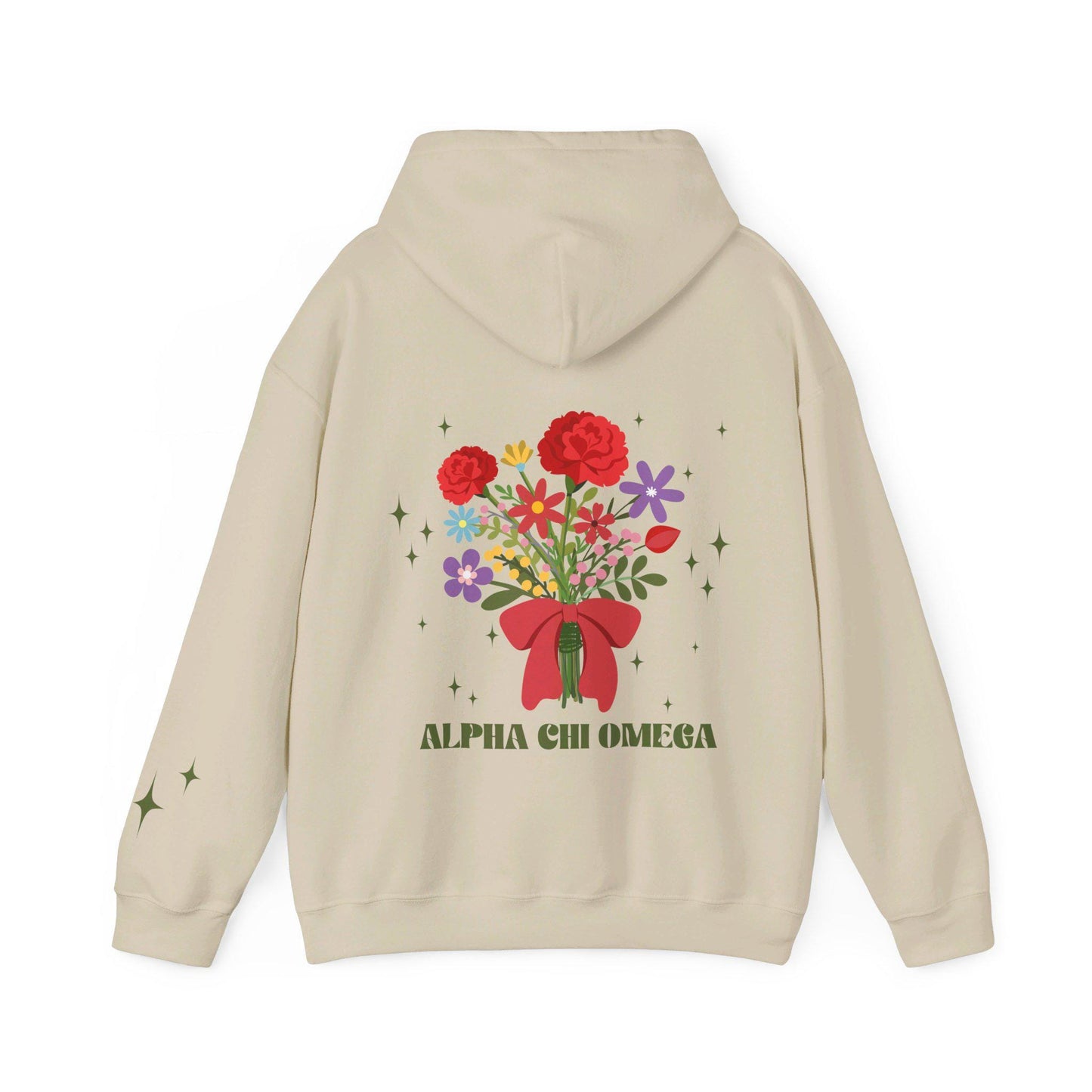 Alpha Chi Omega Sorority Flower Market Hoodie