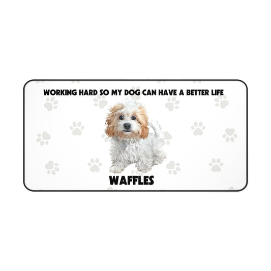 Personalized Dog Desk Mat